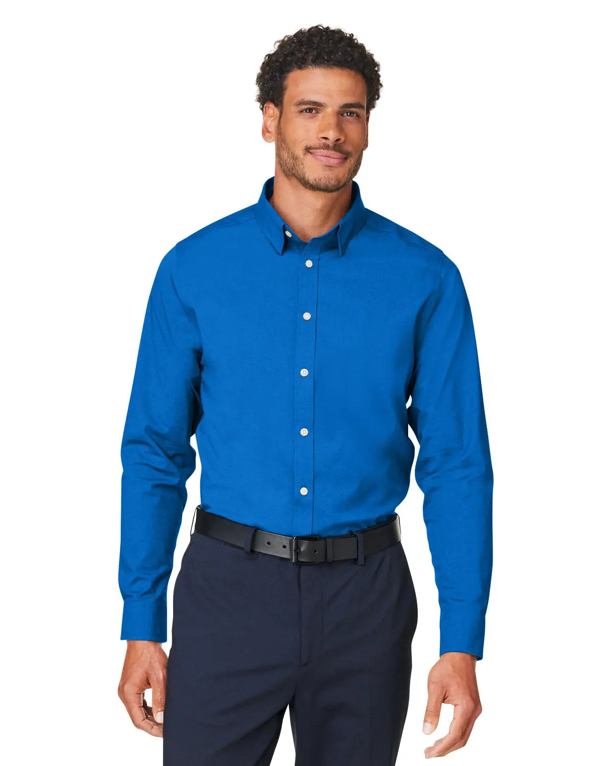 Devon & Jones DG505 CrownLux Performance Spencer Poplin Dress Shirt