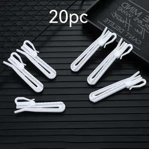 20pc Han Zhe Lifting Hook #Hook Lifting Hook#Curtain Hook #Adjustable Curtain Hook#Tableware Hook #Curtain Hardware #Home Decor Hacks Wholesale Curtain Accessories