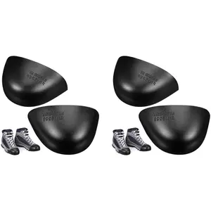 2 Pairs Toe Guard Shoe Protectors Work Shoes Toe Guard Toe Covers for Shoes Safety Guards Shoes Tips Men and Women Safety Toe Caps Prevent Toes from Being Smashed