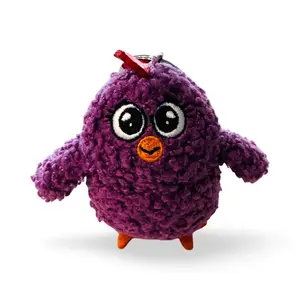 Keychain Purple Space chicken