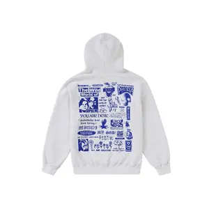 Supreme Men's Wild Embroidered Hooded Sweatshirt Ash Grey, from StockX