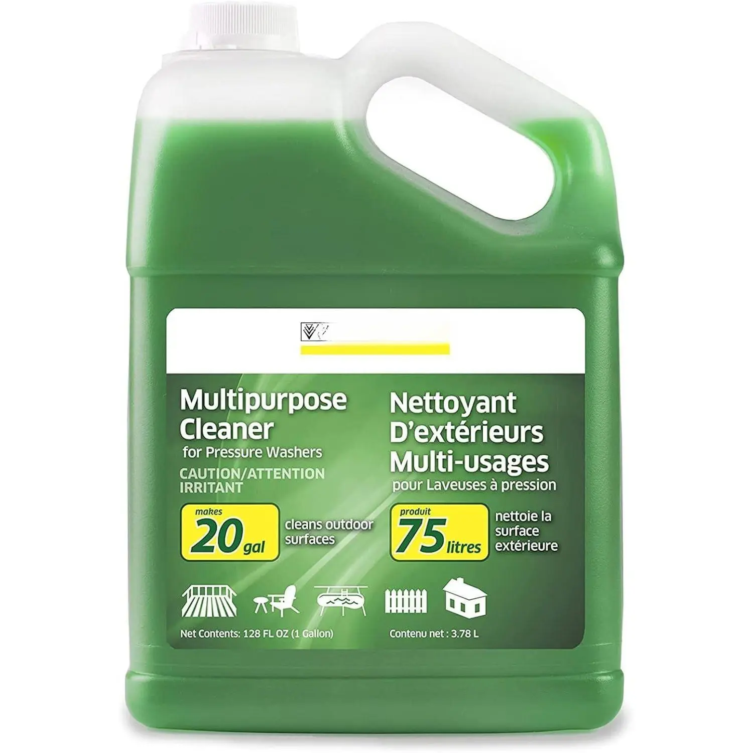 Multi Purpose Washer Detergent  Removes Dirt And Grime From Fences Siding Patios Driveways Sidewalks Concrete More Highly Concentrated Makes Up To 20 Gal Of Cleaner