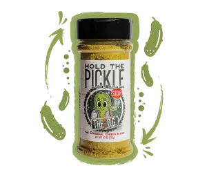 Hold The Pickle All Natural Hold The Pickle Shake On Pickle Seasoning Vegan Kosher Popcorn Topping Dip Mix Bloody Mary Mix Wing Rub Flavor Spice Herbal Blend