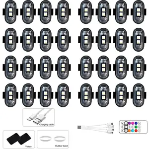 RGB Color LED Lights Set for Cars, Perfect for Holiday and Party Decoration RGB Color LED Lights Set for Cars, Perfect for Holiday and Party Decoration