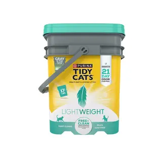 Purina Tidy Cats Free & Clean Clumping Multi-Cat Clay Cat Litter - Unscented, Lightweight