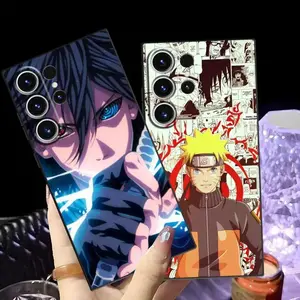 Ninja Anime Fan Gift Phone Case For Samsung Galaxy S26 S25 S24 S23 S22 S21 Ultra Plus FE, Two Ninja Brothers Classic Manga Aesthetic Cover