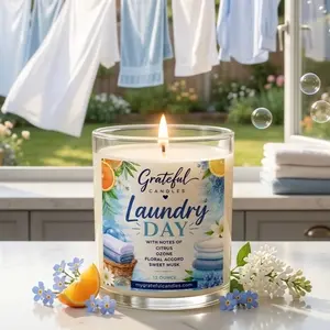 Laundry Day candle