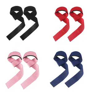 Non-Slip Weight Lifting Straps – Padded Gym Wrist Straps for Powerlifting, Deadlifts & Strength Training