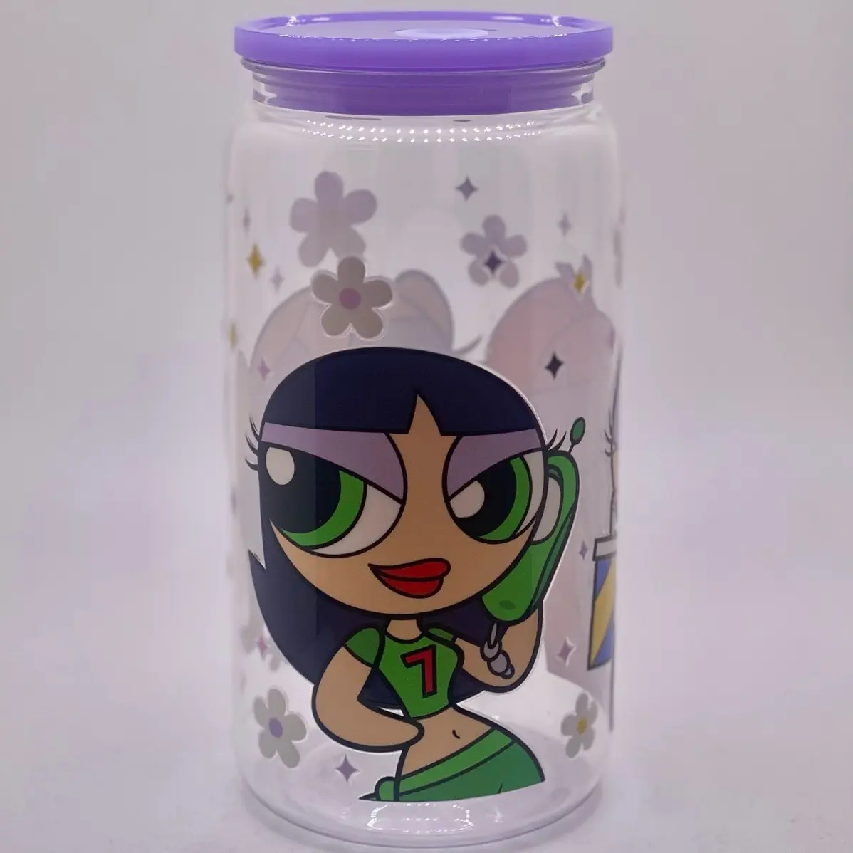 That Girl 16oz Drinking Cup with Straw and Jelly Lid - Handmade and Shatter-Proof - Drinkware, Bottle