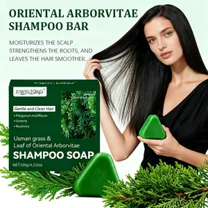 Rosemary Hair Soap 120g, Anti-Dandruff Scalp Care, Nourishing Plant Extracts, Improves Dry Damaged Hair, Smooth Softening, Unisex