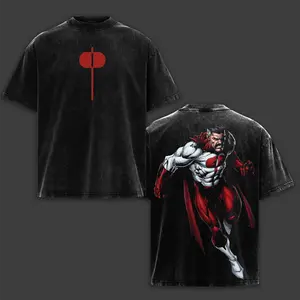 Omni Man Invincible Retro Vintage Menswear Gift movie fans Top Apparel Classic Oversized Seamless Simple Straight Man Clothes Cotton designer shirts, graphic tees, men gifts, ,Graphic Streetwear T-shirt tees good