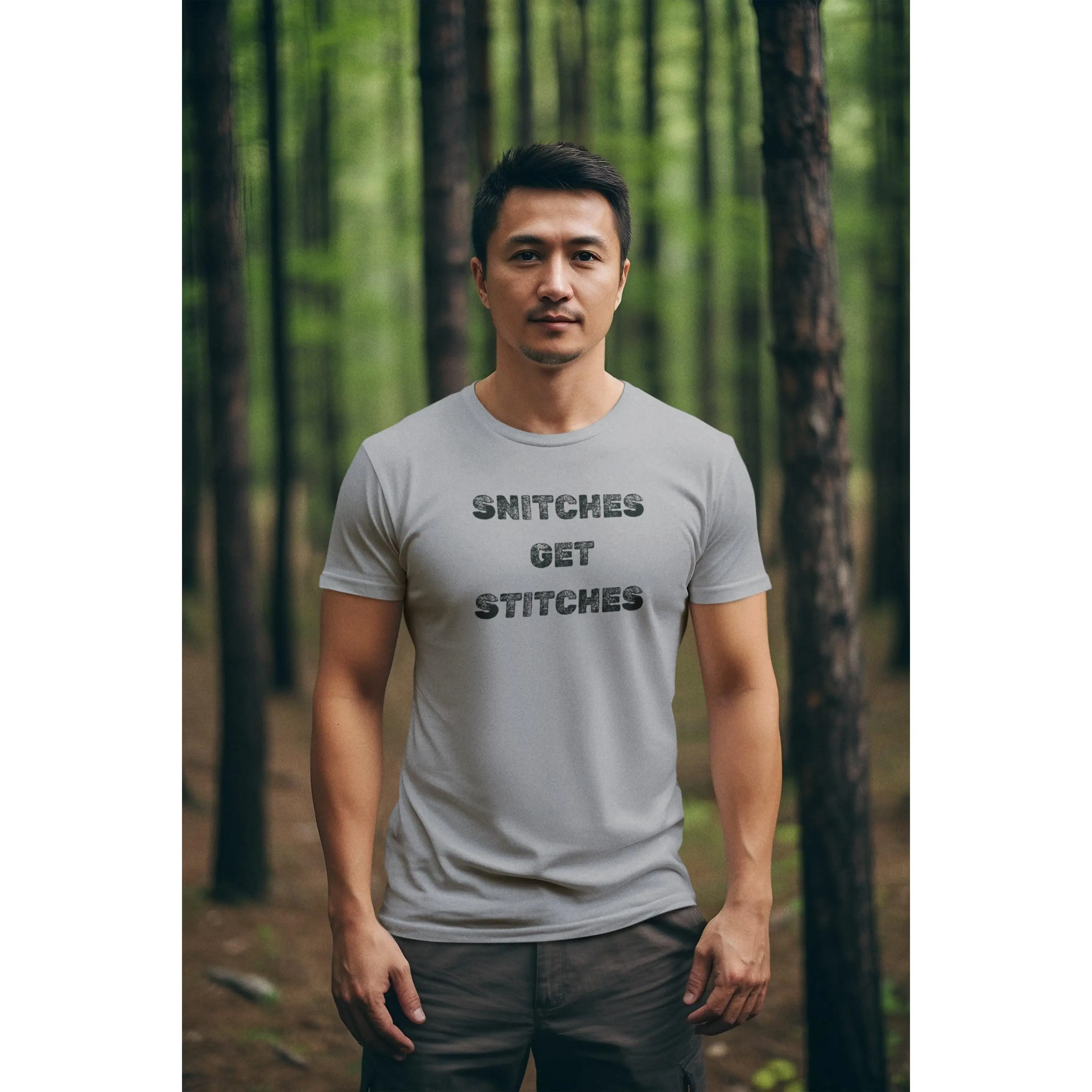 Snitches Get Stitches - Men's Tee