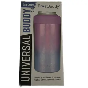 Frost Buddy Can Cooler Tumbler Can Holder Bottle Holder Koozie Beer Holder Wine Cooler Holder Slim Can Holder