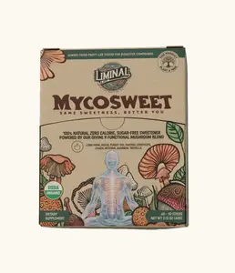 Liminal Life MYCOSWEET USDA Organic Zero-Calorie Functional Mushroom Sweetener Supplement - 100% Natural & Sugar-Free Divine 9 Blend