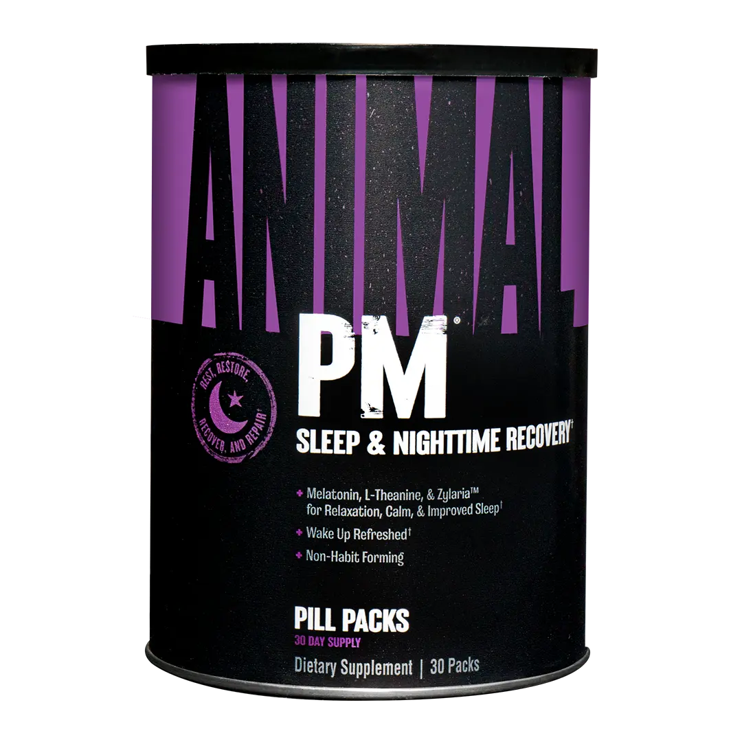 Animal PM Sleep Aide, Recovery, Relaxation, Melatonin, GABA Animal PM Sleep Aide, Recovery, Relaxation, Melatonin, GABA
