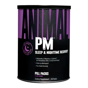 Animal PM Sleep Aide, Recovery, Relaxation, Melatonin, GABA