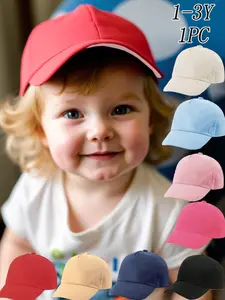 1 PC Baby Baseball Cap Fashion Baby Baseball Cap Boys And Girls Cute Casual Baseball Cap Everyday Party Baby Baseball Cap Baseball Cap For Baby