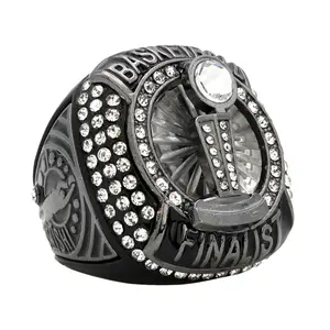Basketball25 Metallic Grey2 Finalist Ring