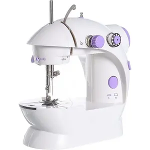 Mini Sewing Machine, Mini Handcraft Small Sewing Machine Sewing Machine with Cutting and Winding for DIY a Beautiful Clothes
