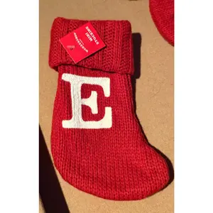 Wondershop Mini Knit Christmas Stocking – Letter E