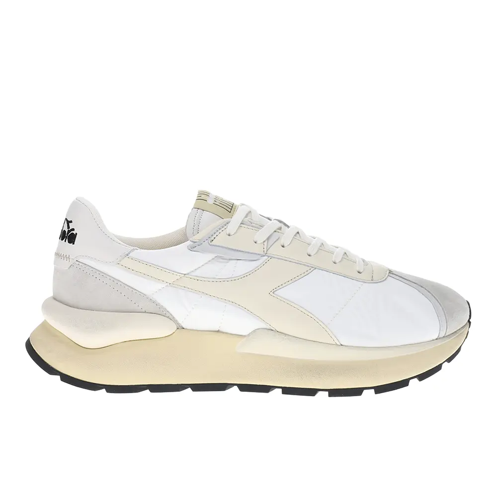 diadora Mens Mercury Elite Lace Up Sneakers Shoes Casual - White