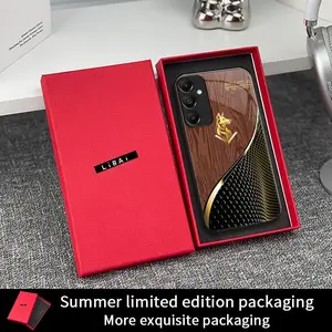 Suitable for [Galaxy A15] New high-end split luxury wood grain zodiac mobile phone case New business simple explosion-proof mobile phone case Affordable price Anti-fall and anti-fingerprint 995