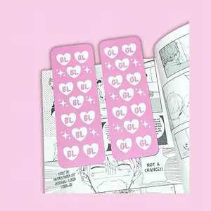 BL & GL Bookmarks | Valentine’s Day Boys Love & Girls Love Bookmark | Fujoshi, Himejoshi, Fudanshi