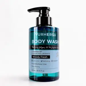 Luxurious Nourishing Ylang-Ylang Shower Gel, Yurhersu Moisturizing, Hydrating and Soothing Body Wash, Gentle Cleansing Cleanser Formula, Paraben-Free, Body Care