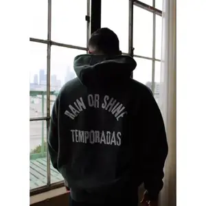 Vintage Zip Up - Black