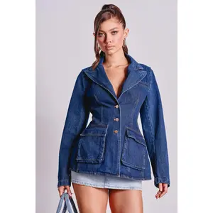 NINA DENIM BLAZER
