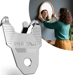 15Pcs Heavy-Duty Claw Picture Hangers for Drywall,No Nails, No Damage Wall Hooks for Frames, Art, Mirrors, Photos & Posters,All-in-One Hanging Hardware Kit for Room/Office Decor