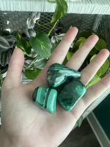 Malachite Crystal Tumbles