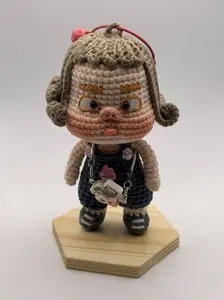 Handmade Crochet Doll bag Charm or keychain