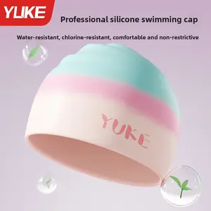 Swimming cap women's long hair waterproof not head women's adult swimming cap 2026 new enlarged silicone cap
