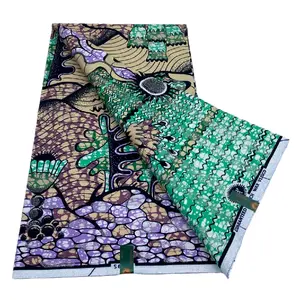 Authentic Grand Super wax 100%Cotton 6yards