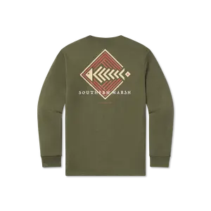 Aztec Catch Tee - Long Sleeve