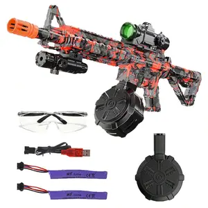 tomatic Toy Gun, Upgraded Version Toy Gun, Equipped With Dual Batteries And Goggles, Perfect Gift For Christmas And Halloween, Preferred For Birthday And Team Gifts