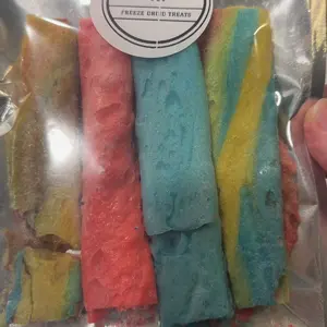 Product Review of Freeze dried fruit rollups freeze dried candy freeze dried sample pack freeze dried variety Snack Natural fun viral freeze  dried freeze dried candy from A**y