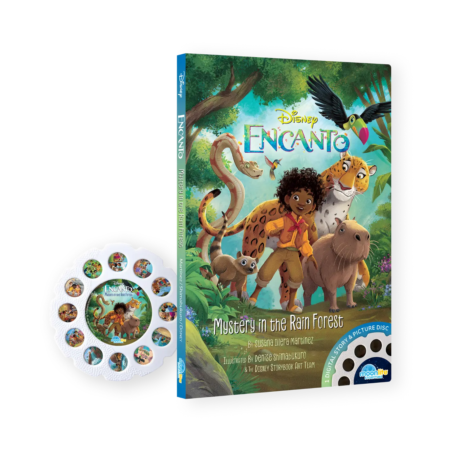 Disney Encanto: Mystery in the Rain Forest Children's Book - Teamwork, Storytelling, Curiosity and Resilience Themes, Adventurous Quest Narrative for Children