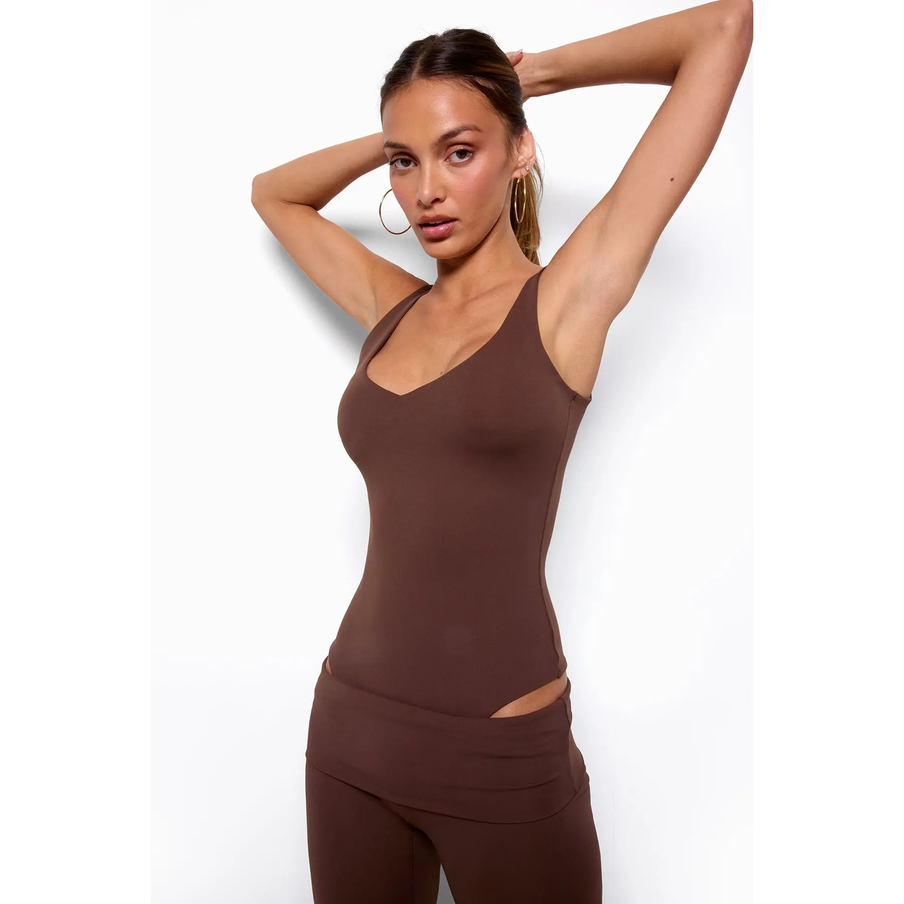 Alondra V Neck Bodysuit