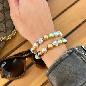 Elegant Pastel Disco Party Bracelet