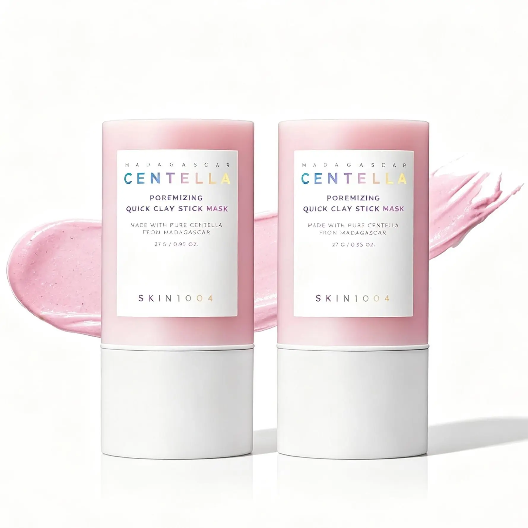 Madagascar Centella Poremizing Clay Stick Mask, 27g - Pore Minimizer with Pure Centella for Oily Skin, Soothing, Repairing & Cleansing, Pores Minimized, Beauty Products, Face Mask