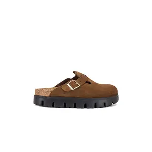 BIRKENSTOCK Boston Chunky in Dark Tea BIRKENSTOCK Boston Chunky in Dark Tea