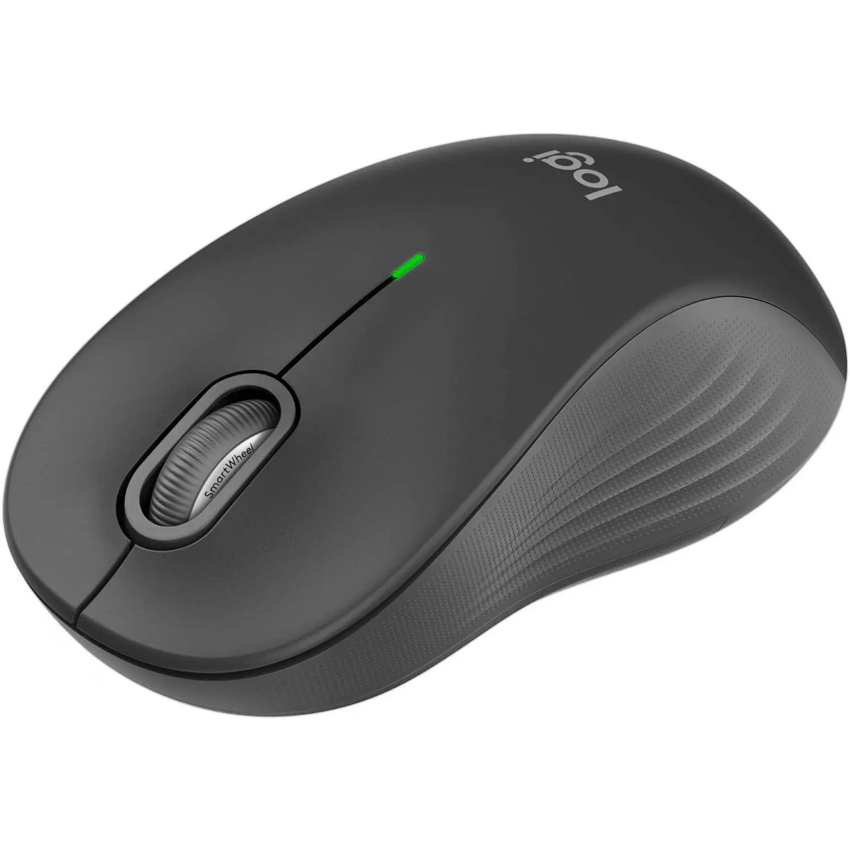 Logitech - Signature M550 L Full Size Wireless Bluetooth Optical Ambidextrous Mouse with Silent Clicks - Wireless - Graphite