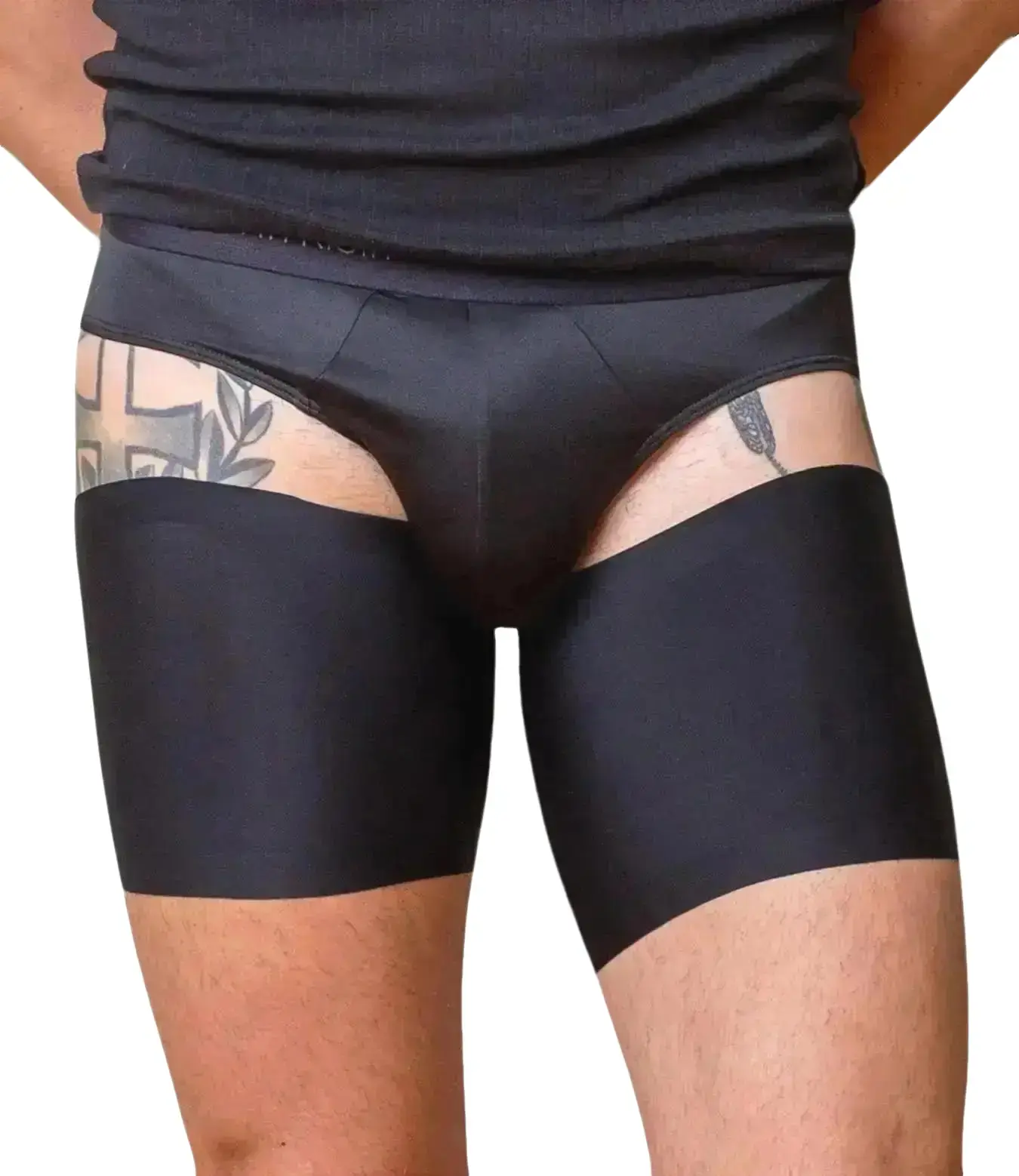 UNISEX Thigh Bands By Bandelettes - Anti-Chafing Breathable Thigh Protection Stretchy 1 Pair