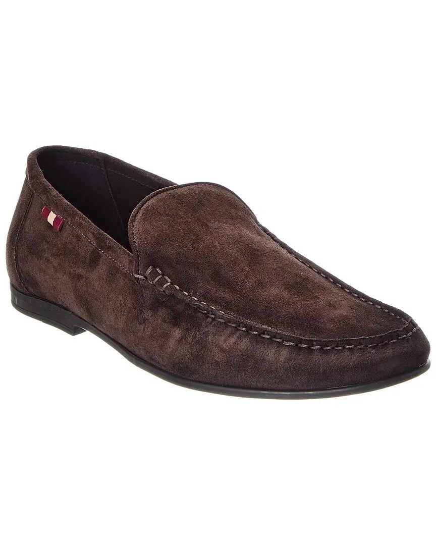 Bally Craxon Suede Moccasin