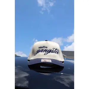 Embroidered Sensitive Gangster, Unisex, One Size Fits Most, Hat