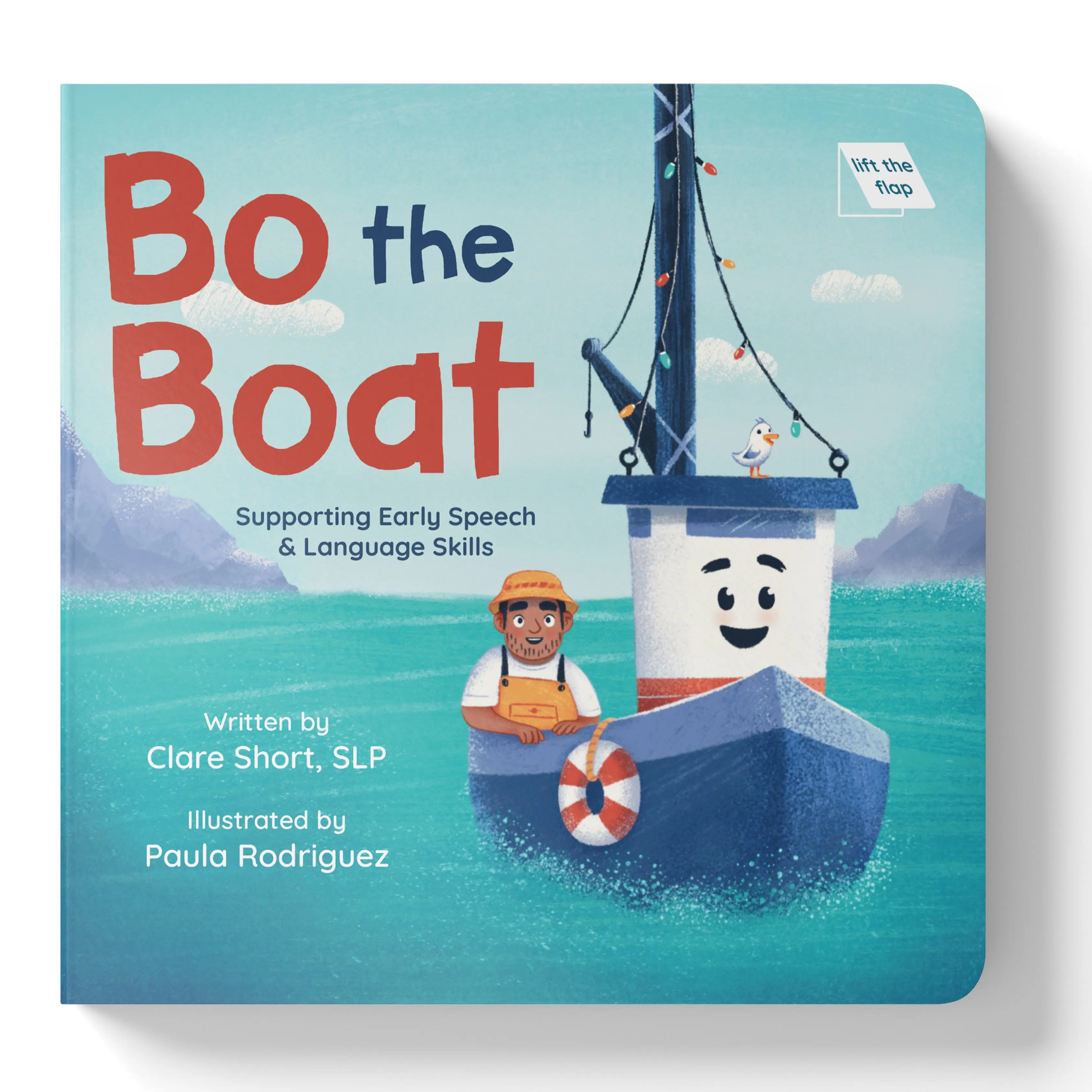 Speech Therapy Board Book for Babies | Rhyming Interactive Toddler Book