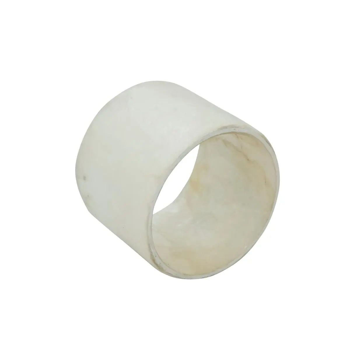 Saro Lifestyle NR196.I Gold Capiz Table Napkin Rings - Kitchen Utensils, Set of 4
