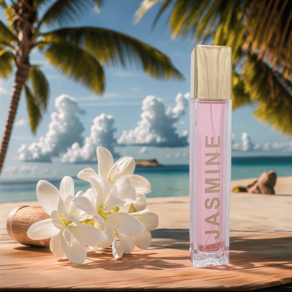 Jasmine 3.4 Ounces Perfume Elegant Night-Blooming Long-Lasting Fragrance Ideal for Travel Festivals Wonderful Gift